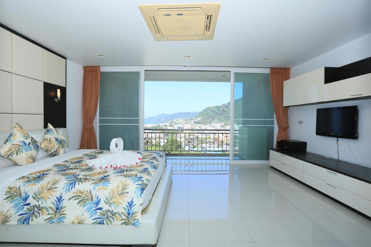 Seaview Villa Patong 芭东海景3卧别墅 5分钟到江西冷 4Bdr Pool Buitenkant foto